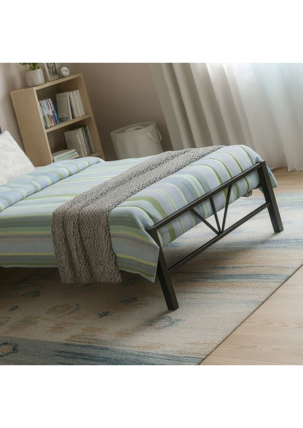 Alchera Tek Kişilik Metal Karyola Siyah modelleri