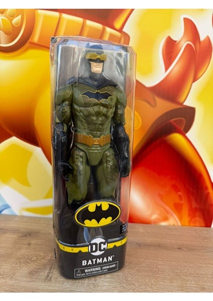 Batman Figür Oyuncak Karakter Orijinal Batman Yeşil Kostümlü Figür