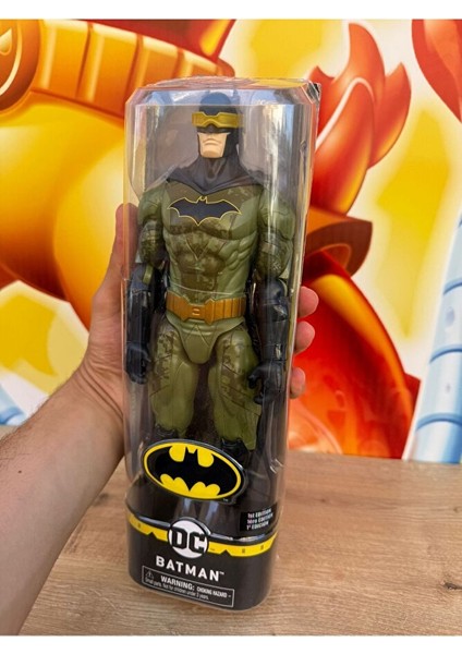 Batman Figür Oyuncak Karakter Orijinal Batman Yeşil Kostümlü Figür fırsatları