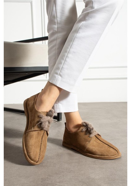 Kadın Casual Ayakkabı Süet Bej Düz Topuklu Casual/günlük fiyatları