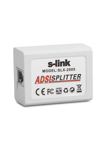 S-Lınk Adsl Splıtter,filtreli,kutulu (SLX-2005)