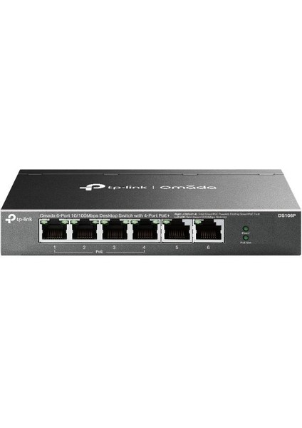 Omada Rr DS106P 67W 6fe Poe Switch,4p POE,250M Poe