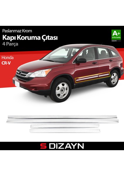 Honda CRV Kapı Koruma Çıtası Krom 2013-2018