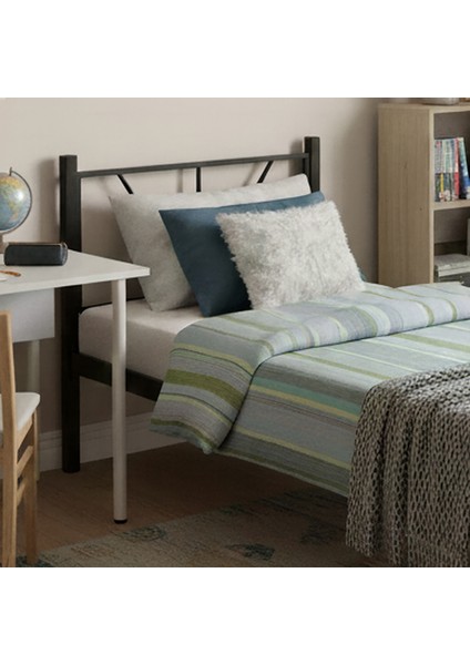 Alchera Tek Kişilik Metal Karyola Siyah fiyatları