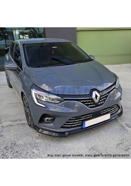 VW Golf 8 ABS Plastik Ön Tampon Alt Lip 3 Prç. 2020-2024 A+Kalite