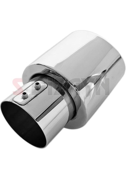 Dacia Duster 2 Krom Egzoz Ucu Vidalı 60mm Çap 2018-2023