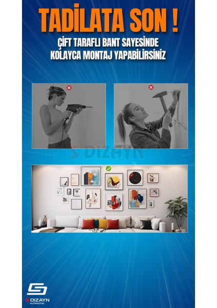 Çift Taraflı Bant 10mm x 5 Metre 5'li Paket Şeffaf Silikon VHB Bant A+Kalite