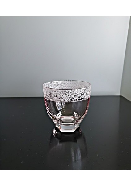 Japon Yıldızı Model Köşeli Viski Bardağı - Özel Tasarım Cam Kadeh fiyatları