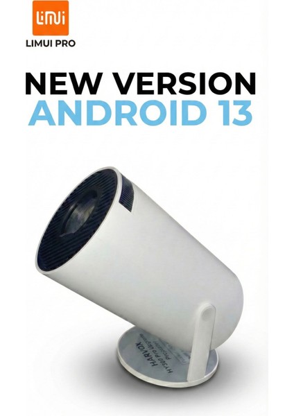 2025 Yeni Versiyon HY300 Pro Projeksiyon – Yüksek Parlaklık, 4K Destekli, Wifi + Bt5.2, Android 13 fiyatları