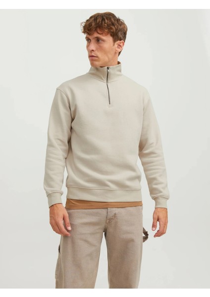 Jack&jones 12250747 Erkek Sweat - Bej