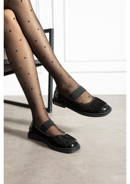 Kadın Casual Ayakkabı Süet Siyah Kısa Topuklu Casual/günlük