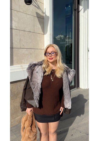 Suni Kürklü Deri Ceket indirimleri