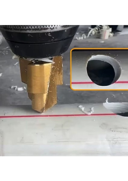 Pvc Boru Havşa Pprc Boru Tamir Onarımı Için 3 Boy Matkap Rayba Boru Kesme Makası Delme Genişletme
