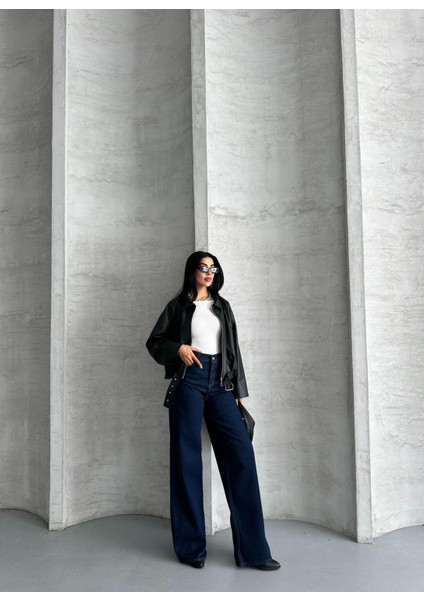 Zr Yakalı Siyah Bomber Deri Ceket fiyatları