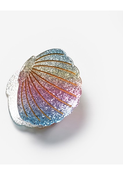 Çok Renkli Midye Figür Kız Çocuk Mandal Toka modelleri