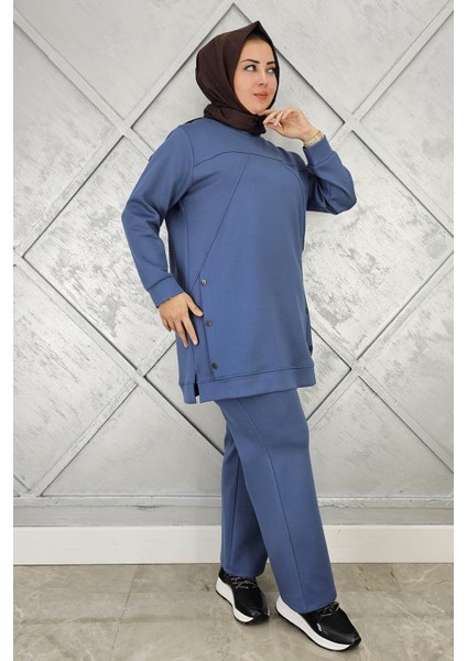 Kadın Çıt Çıt Detaylı Tesettür Takım fiyatları