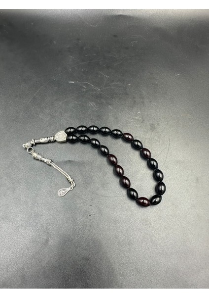 Alpaka Ypüskül Ateş Kehribar Tespih (Ahşap Kutulu) fırsatları