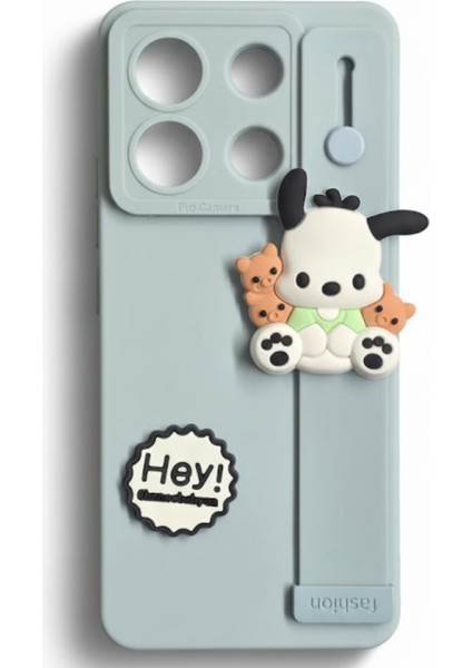 Redmi Note 13 Pro 5g/4g Uyumlu Kılıf Mavi Renk 3D Figürlü Darbe Emici Yumuşak Silikon Kapak fırsatları