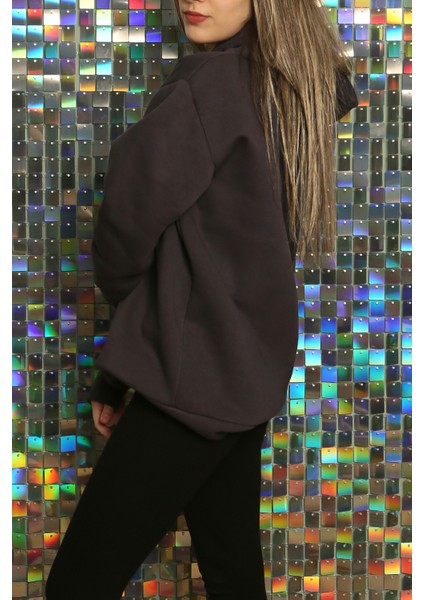 Kadın Modern Rahat Kalın Sweatshirt fırsatları