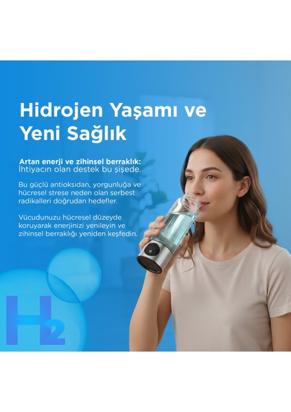 H2O Go Hidrojenli Canlı Su Üretme Cihazı fiyatları