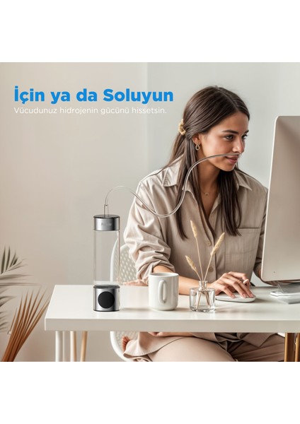 H2O Go Hidrojenli Canlı Su Üretme Cihazı indirimleri