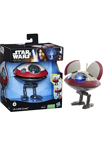 Star Wars L0-LA59 Interaktif Figür Star Wars Obı Wan Kenobi Araç Figürü