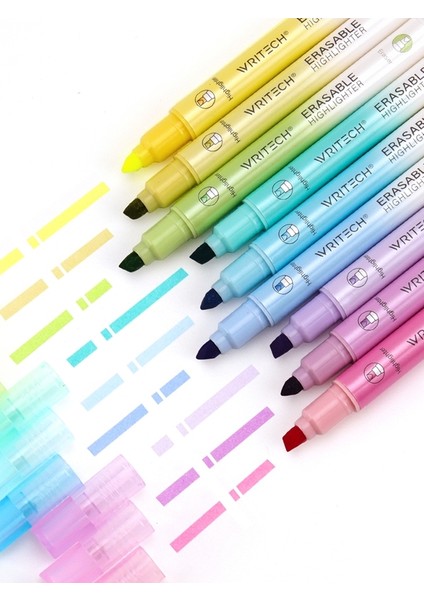 Highlighters Silinebilir Fosforlu Kalemler 6'lı Set fırsatları