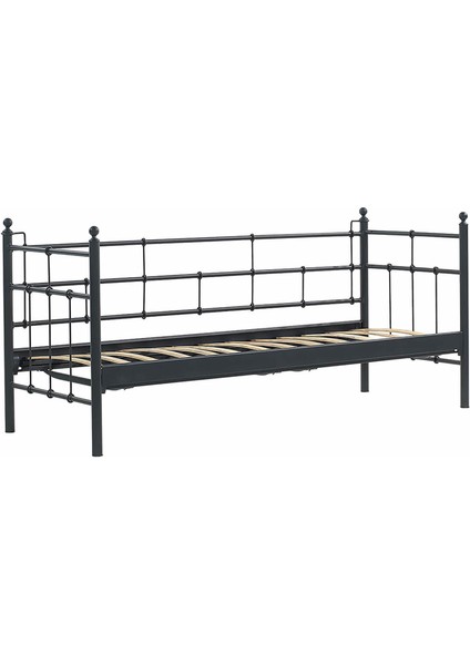Lalas Daybed Tek Kişilik Sedir Divan Metal Karyola 90x200 fırsatları