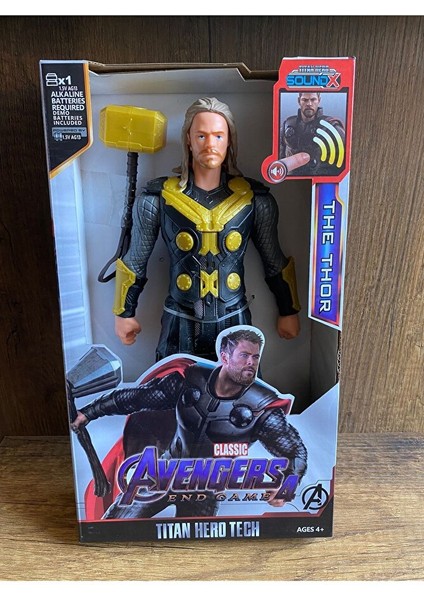 Avengers The Thor Figür Oyuncak Thor Figür 30 cm Thor Yıldırım Tanrısı Figür