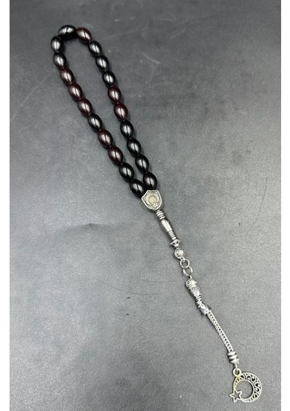 Alpaka Püskül Ateş Kehribar Tespih Ahşap Kutu) modelleri