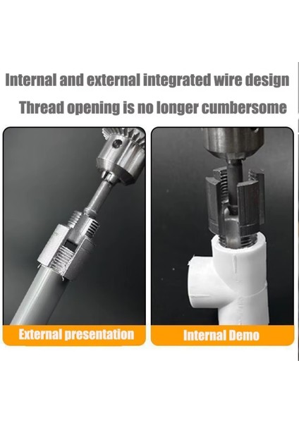 Pprc Pvc Su Borusu Için Klavuz Diş Açma Havşa Pah Seti Tesisatcı Rayba Tesisatcı Malzemesi fiyatları