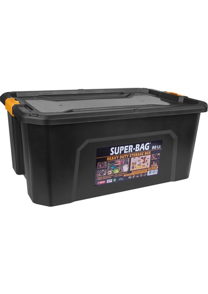 Büyük Boy Bahçe Saklama Kutusu Takım Çantası 80 Lt Yeni Dayanıklı ASR-4039