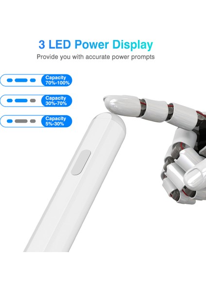 Dokunmatik Kalem Tüm Cihazlara Uyumlu Tablet Telefon iOS Android Windows Yazı ve Çizim Kalemi Active Stylus Pen