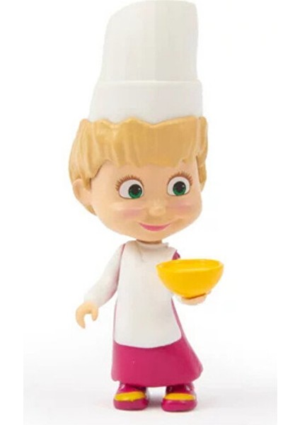 Aşçı Masha Koca Ayı Oyuncak Figür Masha ve Koca Ayı Sürpriz Kar Tanesi Maşa ve Koca Ayı Masha MHA29 fiyatları