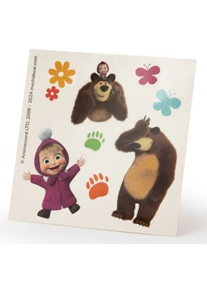 Aşçı Masha Koca Ayı Oyuncak Figür Masha ve Koca Ayı Sürpriz Kar Tanesi Maşa ve Koca Ayı Masha MHA29 modelleri