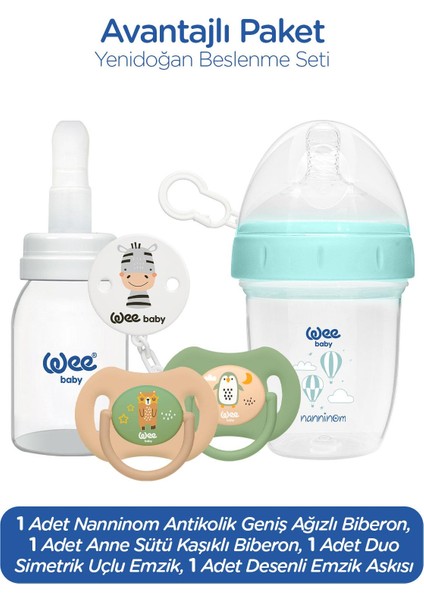 Yenidoğan Beslenme Seti modelleri