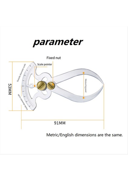 Metrik Boşluk Göstergesi 3 Gösterge Kalınlık Duvar Kalınlığı Ölçüm Ölçüm Içinde ve Dış Çap Dönüşüm Göstergesi (Yurt Dışından) fiyatları