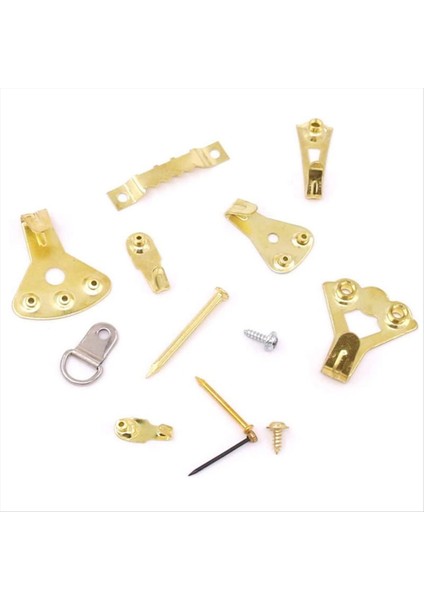 160PCS Resim Kancaları Kiti Ağır Hizmet Tipi Resim Asılı Resimli Çerçeve Askıları Sert Duvarlar Için Çiviler Resim Askısı Seti (Yurt Dışından) fırsatları