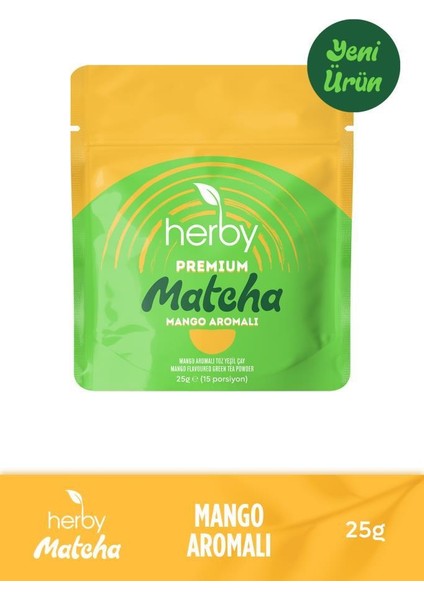 Premium Matcha Mango Aromalı