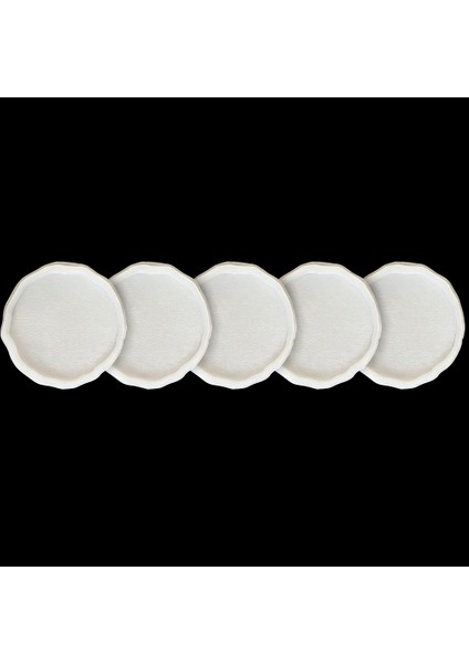 12cm - Kavisli Yuvarlak Bardak Altı Silikon Kalıbı - Snt b103inci modelleri