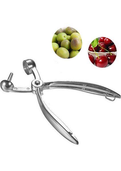 1 Adet Gümüş Metal Kiraz Pitter Zeytin Çukuru Kolay Kaldırma Elden Çıkarma Çekirdek Alet Mutfak Meyve Sebze Bereketleri Pitter (Yurt Dışından) modelleri