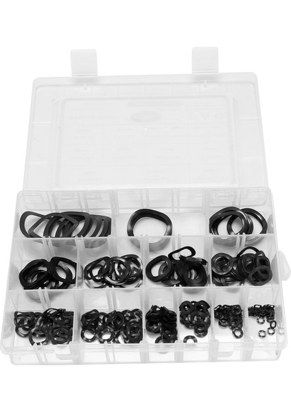 320PCS Karbon Çelik Sıkıştırma Tipi Dalgalı Dalga Çıkarma Yay Üç Dalga Yıkayı Çiftlik Kiti (Yurt Dışından)