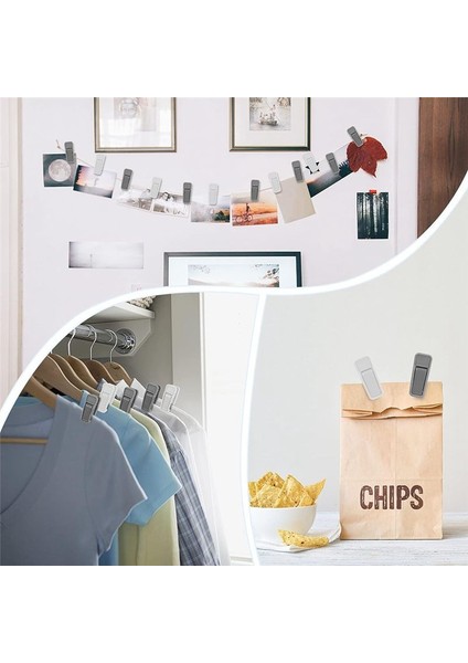 Bebek Giysileri Için Plastik Askı Klipsleri Askılar Için Güçlü Plastik Klipler Kadife Askılar Için Çok Amaçlı Askı Klipsleri (Yurt Dışından) indirimleri