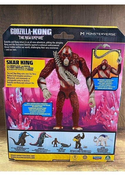 Godzilla Vs. Kong Kristal Aksiyon Figürü 15 cm Godzilla Skar Kıng Figürü Kong Figürleri fırsatları