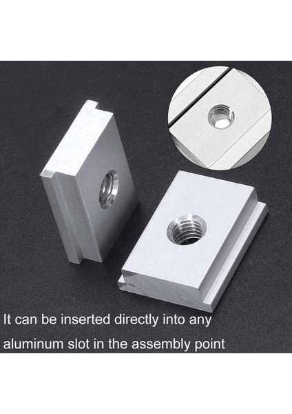 12PCS M6 T-Track Kaydırıcı Sürgülü Somun Alüminyum Alaşım T Yuva Somunu Profil Ahşap Işleme Aracı Yuva Bağlantı Elemanı (Yurt Dışından) fırsatları