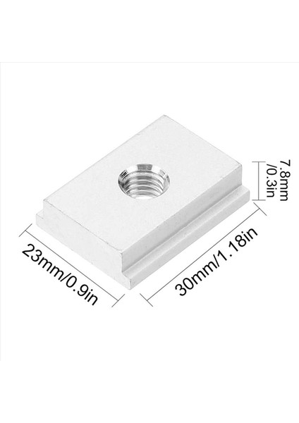 12PCS M6 T-Track Kaydırıcı Sürgülü Somun Alüminyum Alaşım T Yuva Somunu Profil Ahşap Işleme Aracı Yuva Bağlantı Elemanı (Yurt Dışından) indirimleri