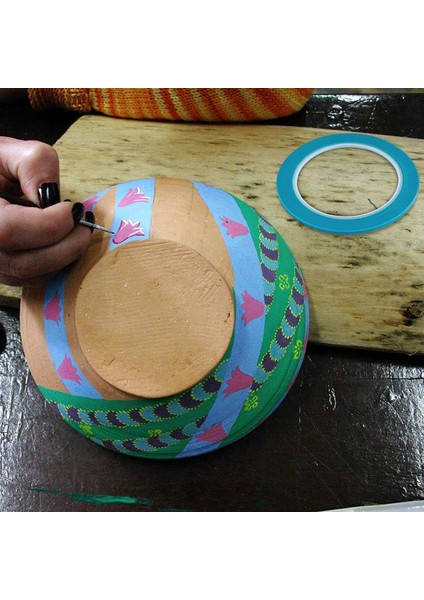 Bantlar 1/8 Inç 3mm Vinil Maskeleme Bandı Otomotiv Otomobil Ressamı Için Her Rulo Için 33 Metre (Yurt Dışından) modelleri