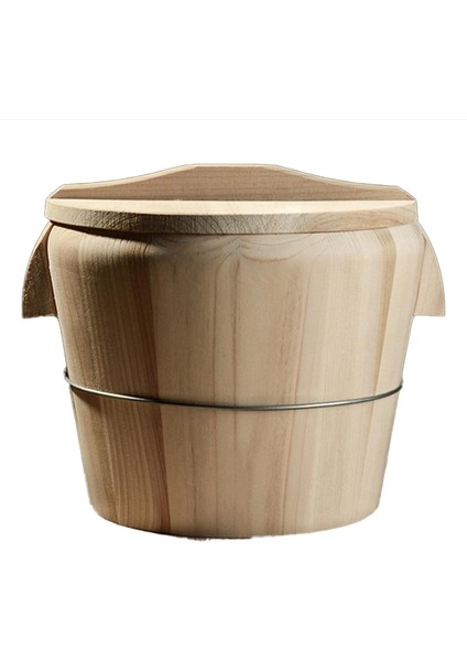 Mutfak Aleti Taşınabilir Doğal Ahşap Buharda Buharda Pirinç Kovası Buharda Buğulanmış Pirinç Namlu Kantin Restoran Vapur (Yurt Dışından)