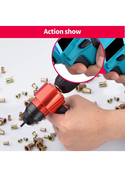 Çıkarılabilir Manuel Elektrikli Perçin Somun Aracı Dönüşüm Accessorie El Perçin Somun Alet Seti Elektrikli Pnömatik Perçin Makinesi (Yurt Dışından) indirimleri