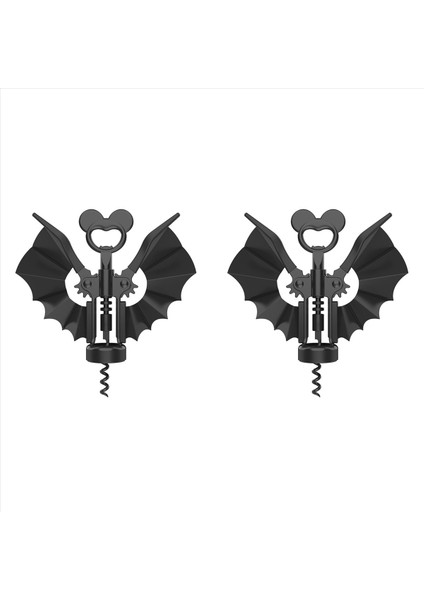 2x Şarap Açıcı Kırmızı Şarap Açıcı Kanat Tipi Metal Sommeliers Cirkscscrew Şişe Açıcılar Cirkscrews Şarap Sökücü (Yurt Dışından)